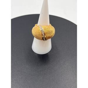 Swarovski Sal Dome Adjustable Cocktail‎ Ring
